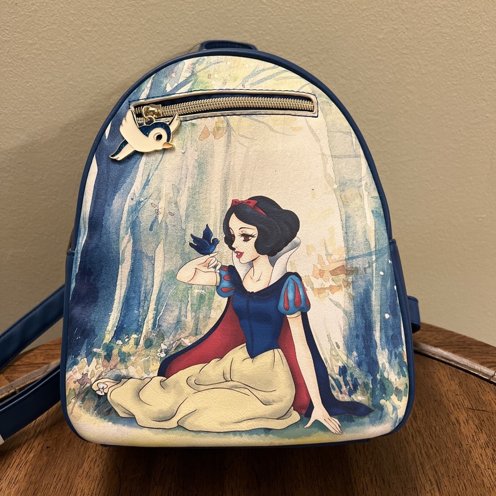 Loungefly Disney Snow White Mini Backpack Bag NEW